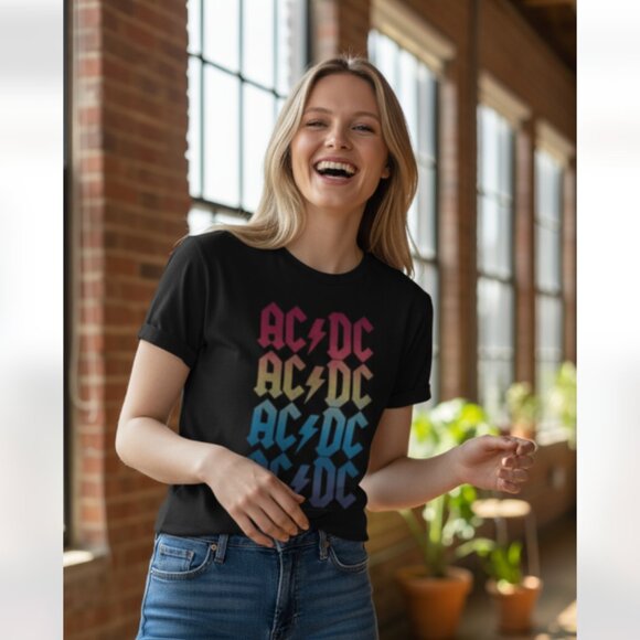 NWT Chaser AC DC Graphic Tee - Picture 1 of 5